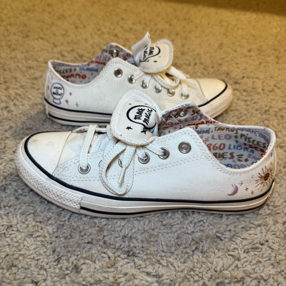 Converse Chuck Taylor All Star Mystic World Low Top Lace Up Canvas Sneaker 8.5 - Picture 12 of 12